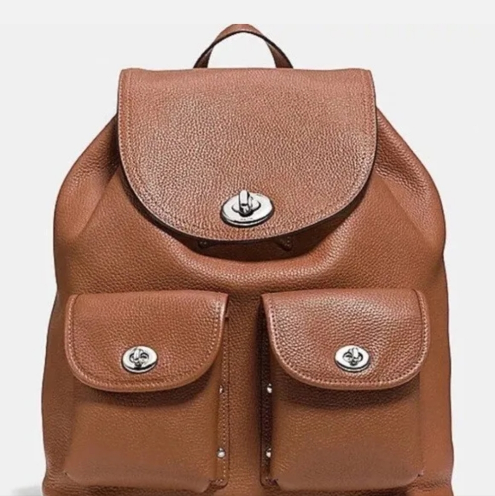 Coach Turnlock Rucksack Backpack # F37582